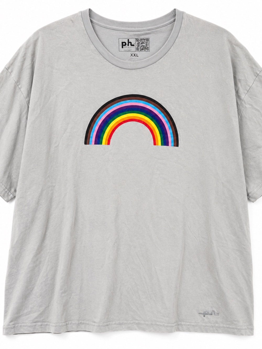 The Phluid Project Rainbow Graphic Tee XXL
